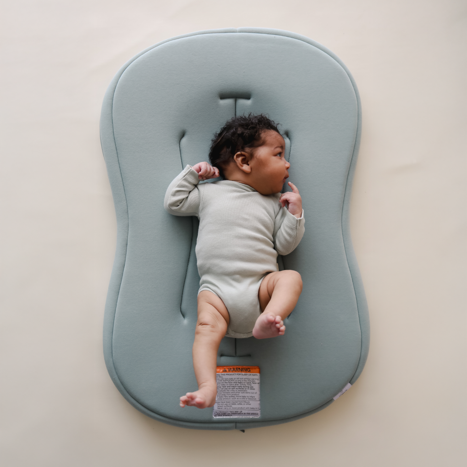 Infant Lounger Curve | Slate – Snuggle Me Organic Infant Lounger Curve | Slate – Snuggle Me Organic