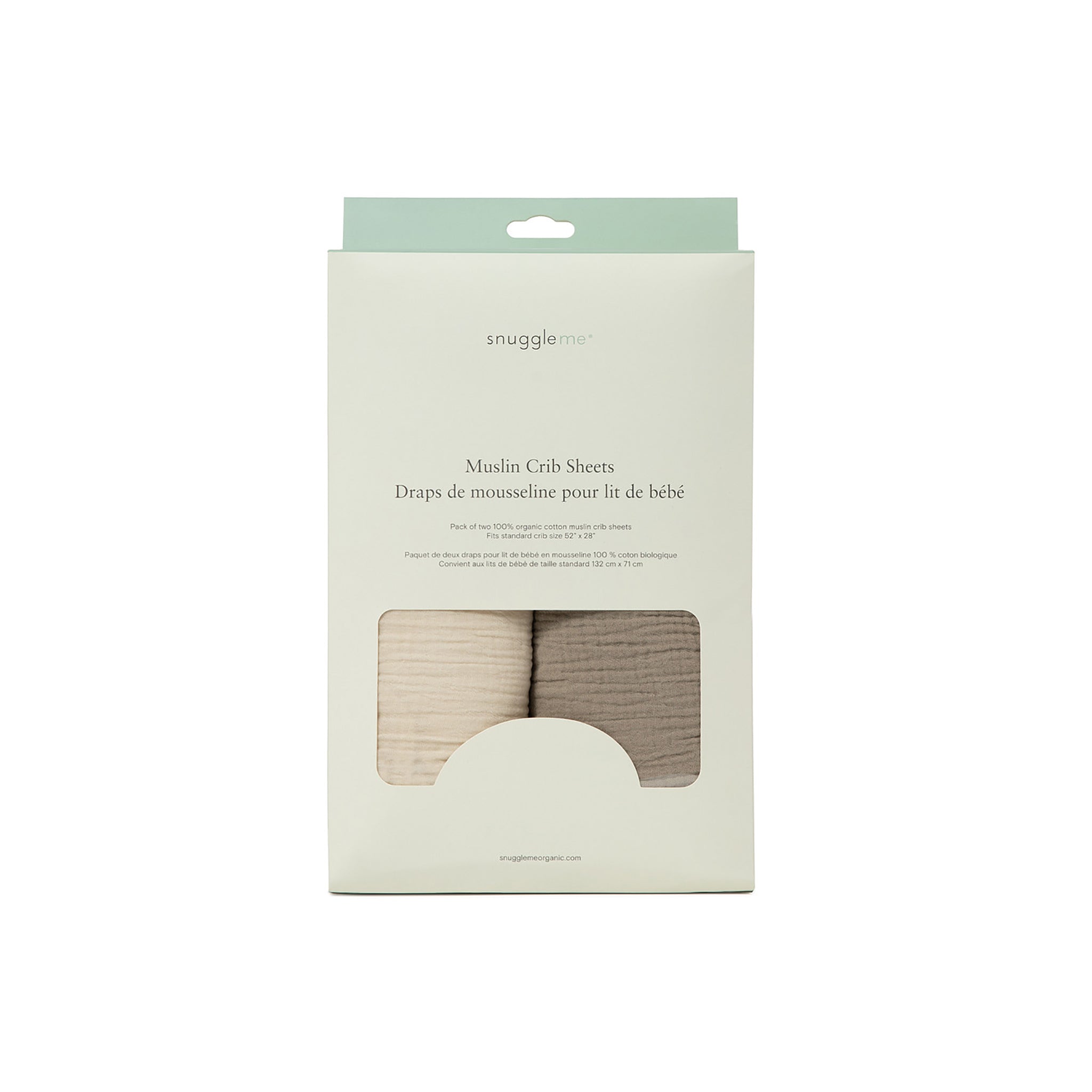 Muslin Crib Sheets Natural Birch – Snuggle Me Organic