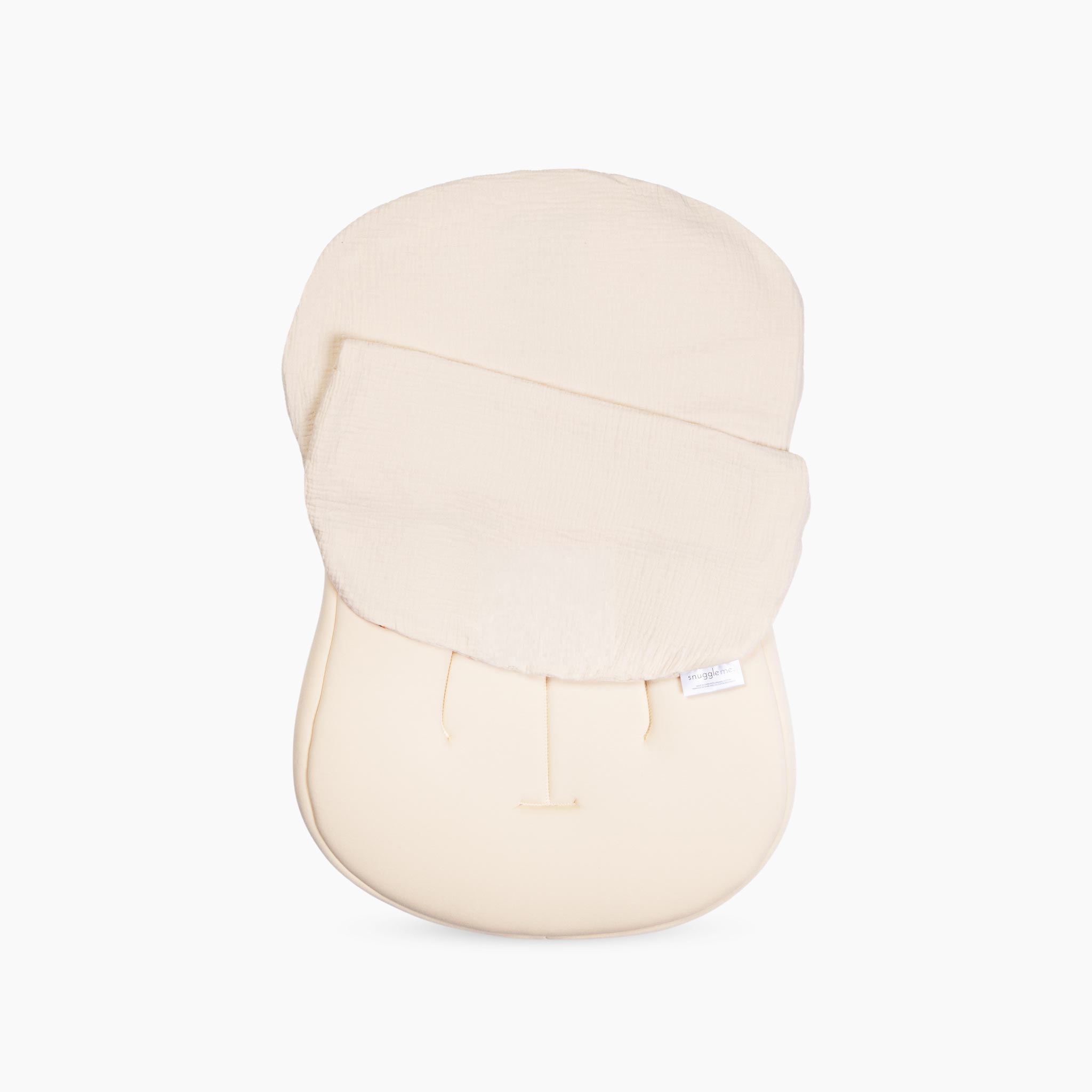 Lounger Curve Muslin Cover | Natural – Snuggle Me Organic