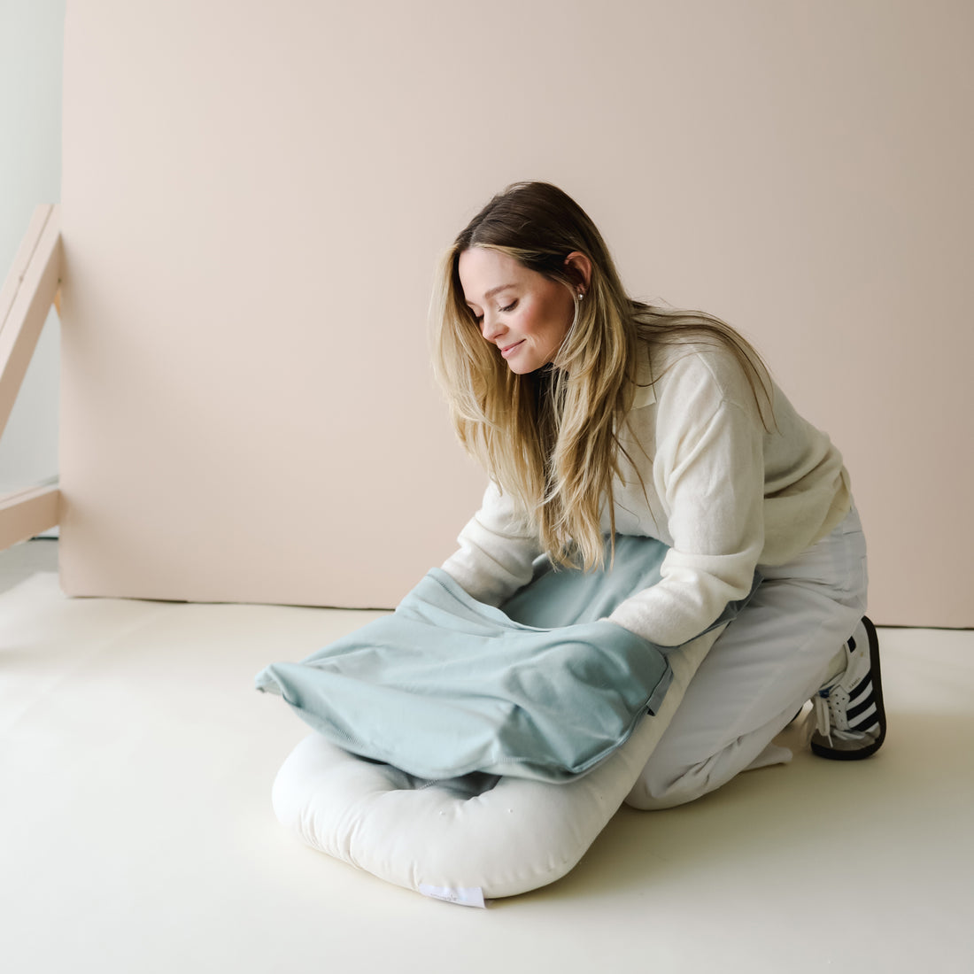 Infant Lounger Cover | Slate