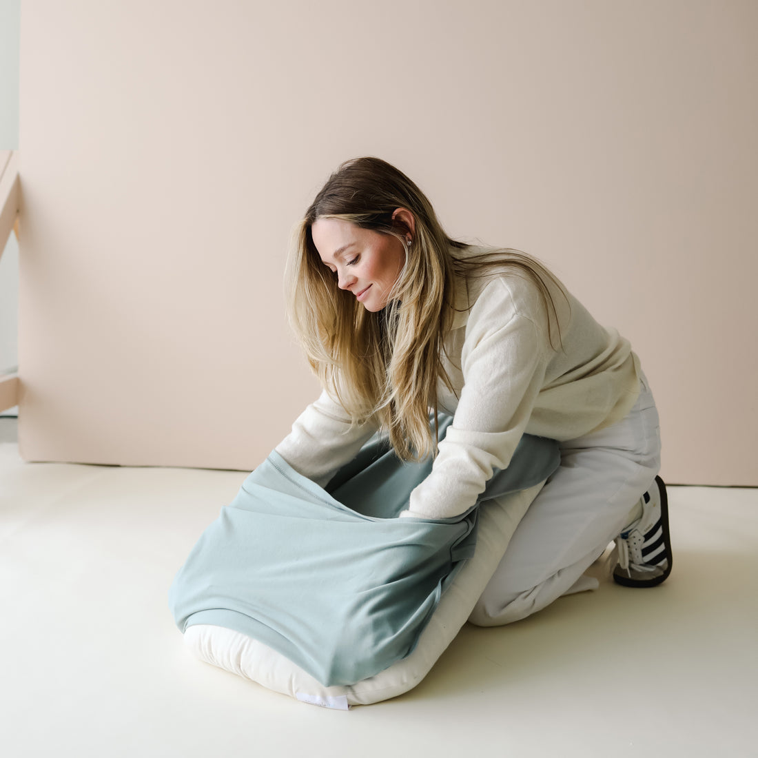 Infant Lounger Cover | Slate