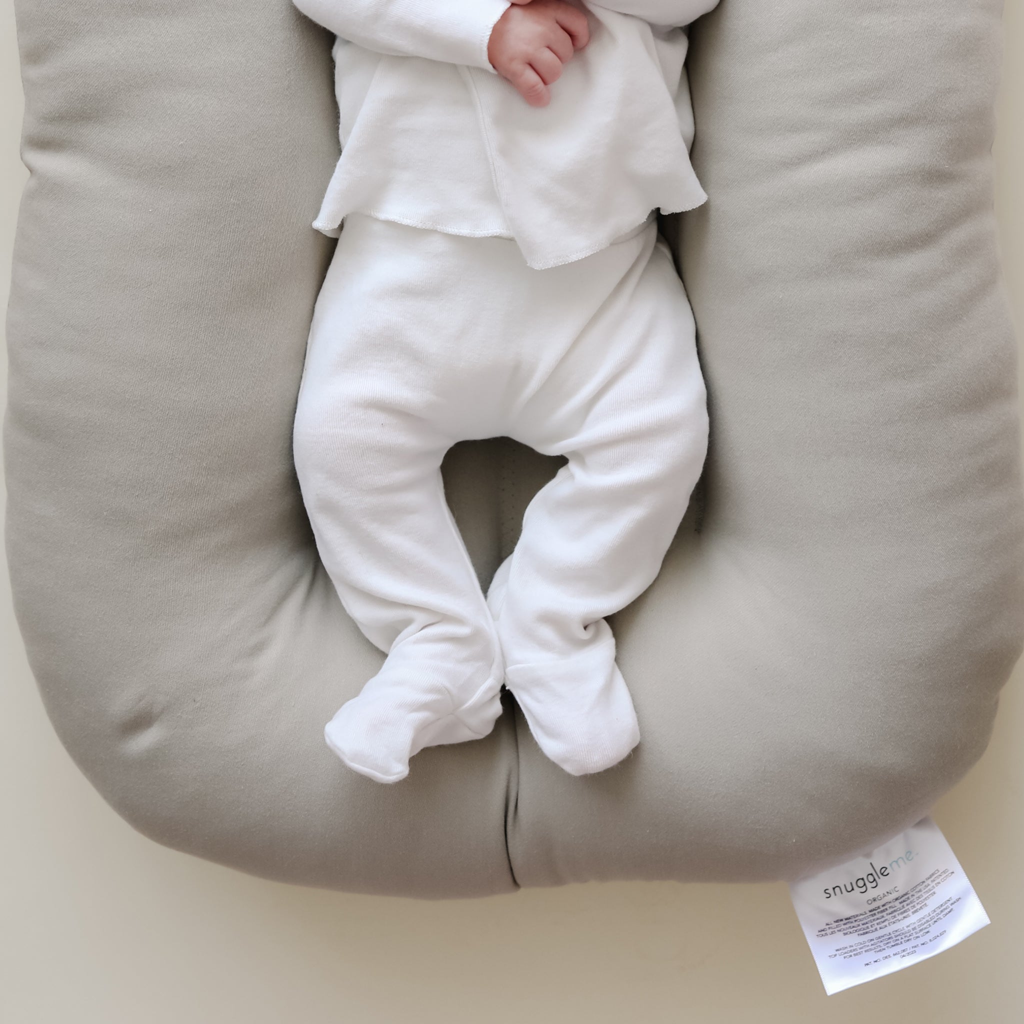 Infant Lounger Birch – Snuggle Me Organic - Main Image
