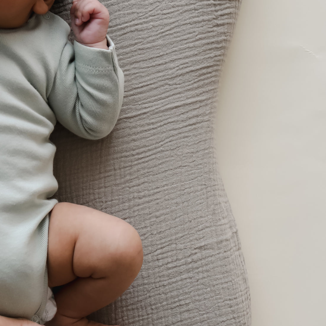 Lounger Curve + Muslin Cover Set | Birch
