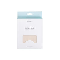 Lounger Curve Muslin Cover | Natural
