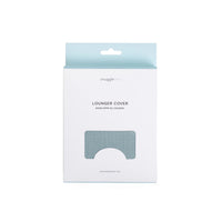 Lounger Curve Muslin Cover | Slate