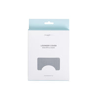 Lounger Curve Muslin Cover | Stone