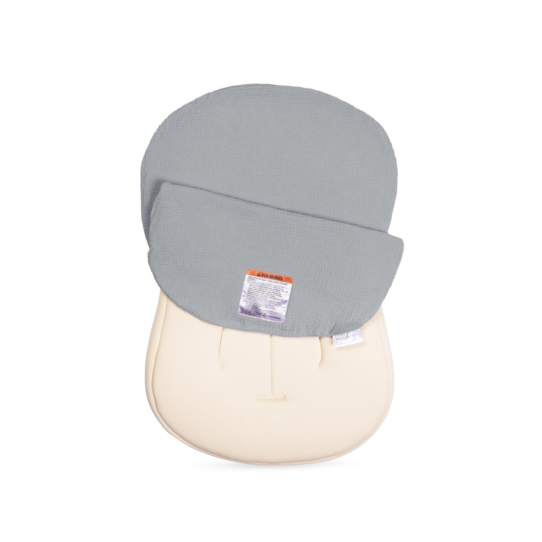 Lounger Curve Muslin Cover | Stone