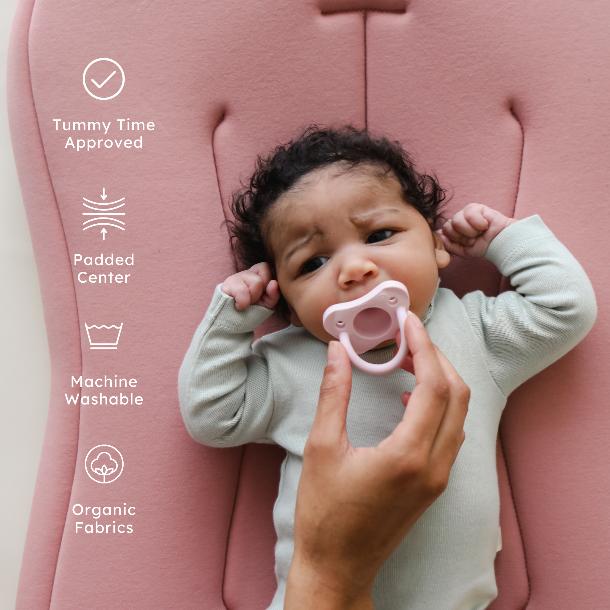 スナグルミー snuggle me Infant Lounger + Cover Set [ birch ] / snuggle me