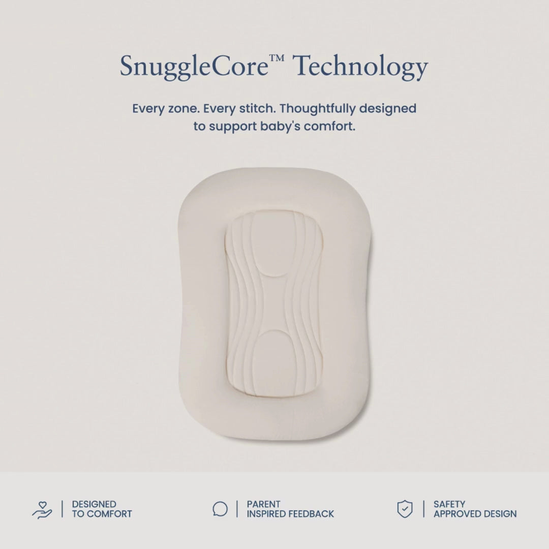 Infant Lounger Wave | Birch – Snuggle Me Organic