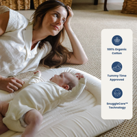 Infant Lounger Wave | Natural