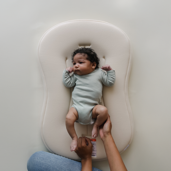Infant Lounger Curve | Natural – Snuggle Me Organic