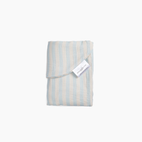 Infant Lounger Muslin Cover | Sky stripe