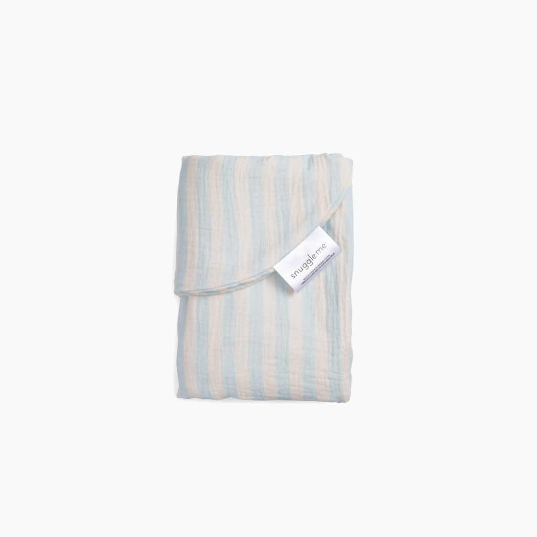 Infant Lounger Muslin Cover | Sky stripe