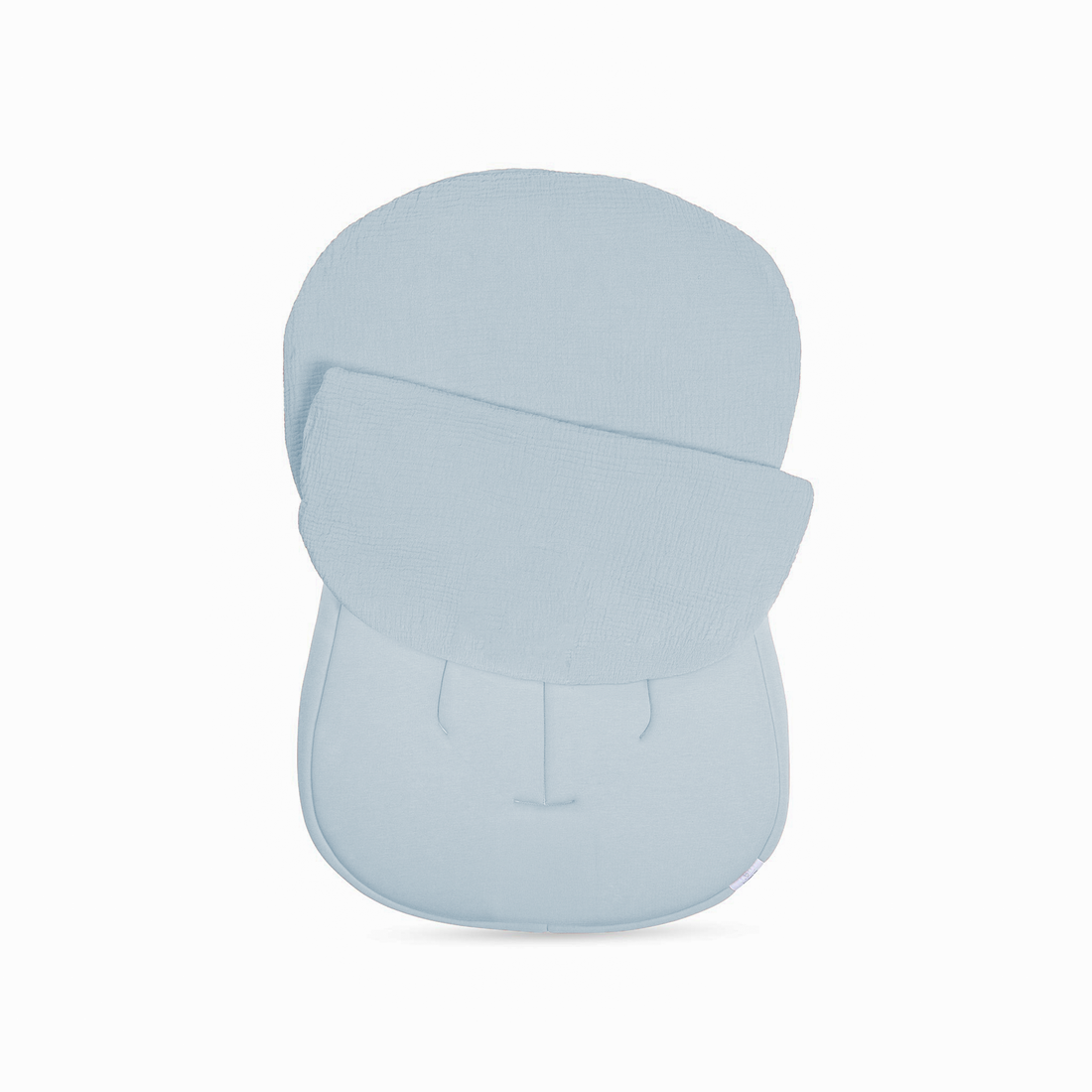 Lounger Curve Muslin Cover | Bluebell