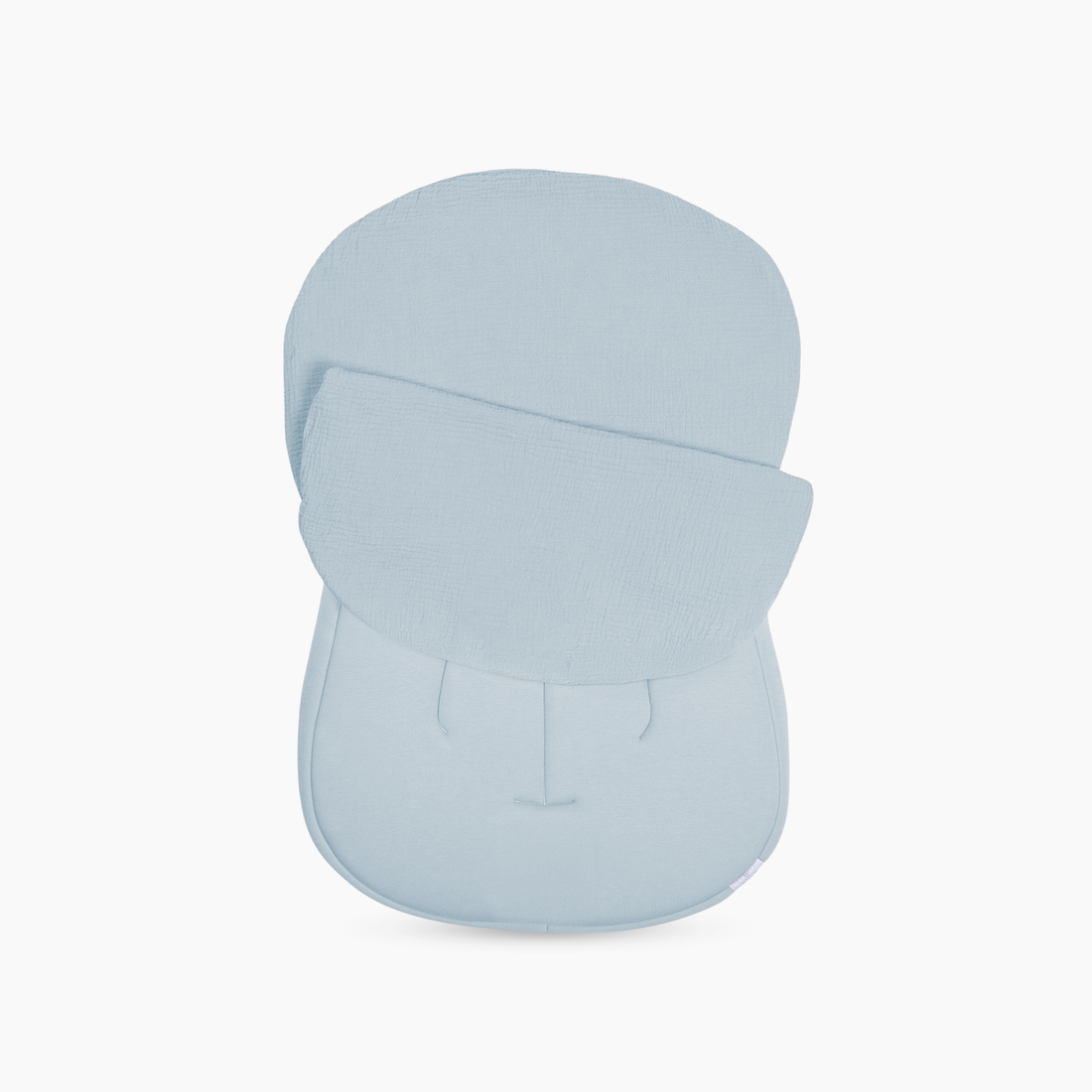 Lounger Curve Muslin Cover | Bluebell