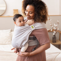 Boba Bliss Baby Wrap Carrier | Gray