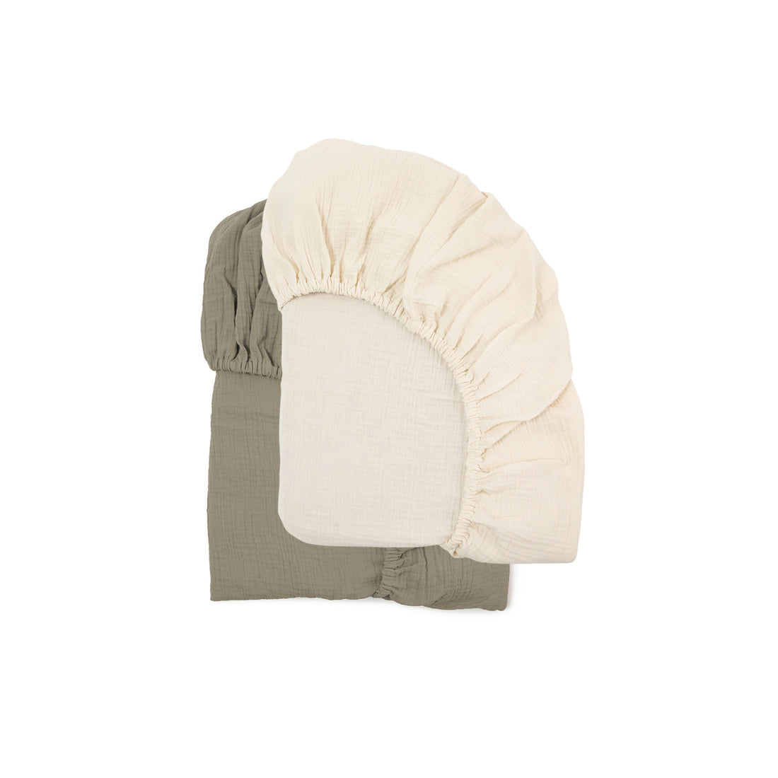 Muslin Crib Sheets | Natural + Birch
