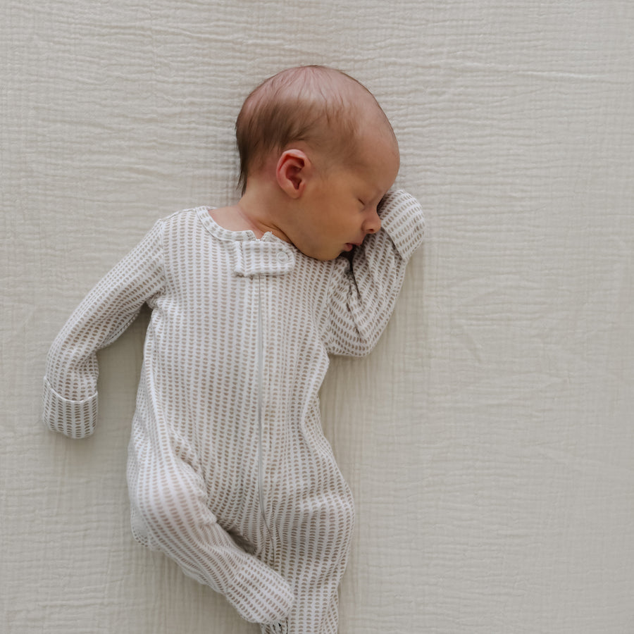 Muslin Crib Sheets | Natural + Birch