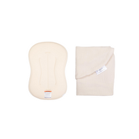 Lounger Curve + Muslin Cover Set | Natural