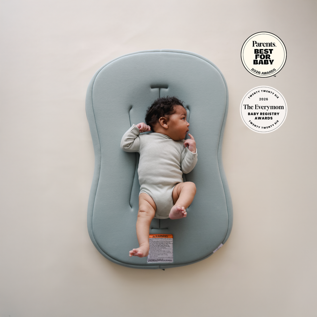 Infant Lounger Curve | Slate
