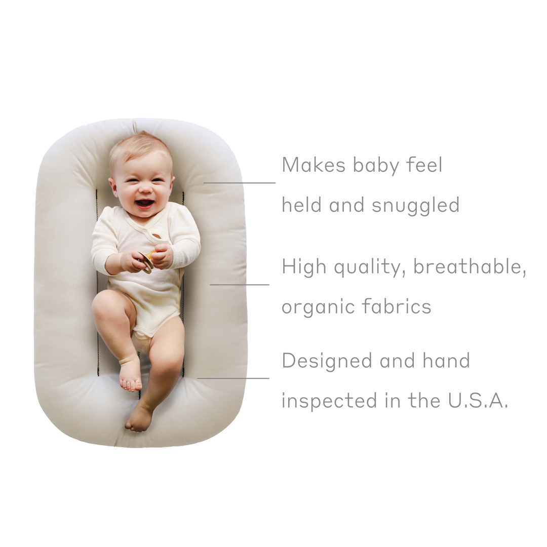 ahokeスナグルミー　Snuggle me organic Infant Lounger | Sage – Snuggle Me Organic