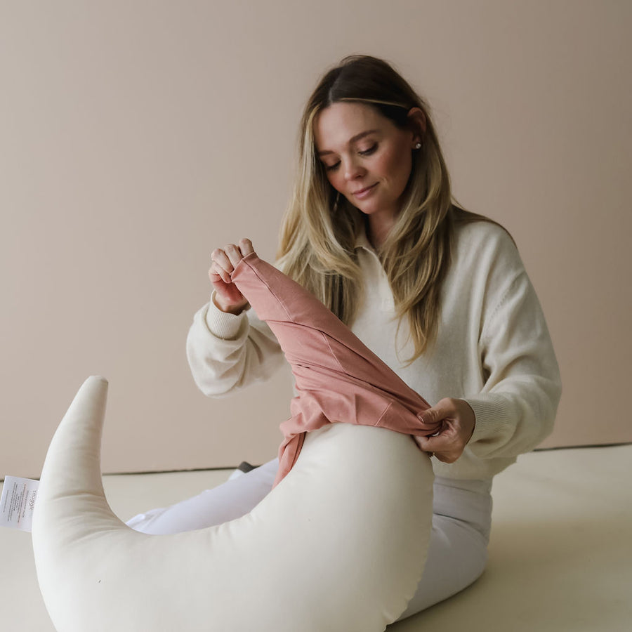 Feeding Pillow + Organic Cover Set | Gumdrop