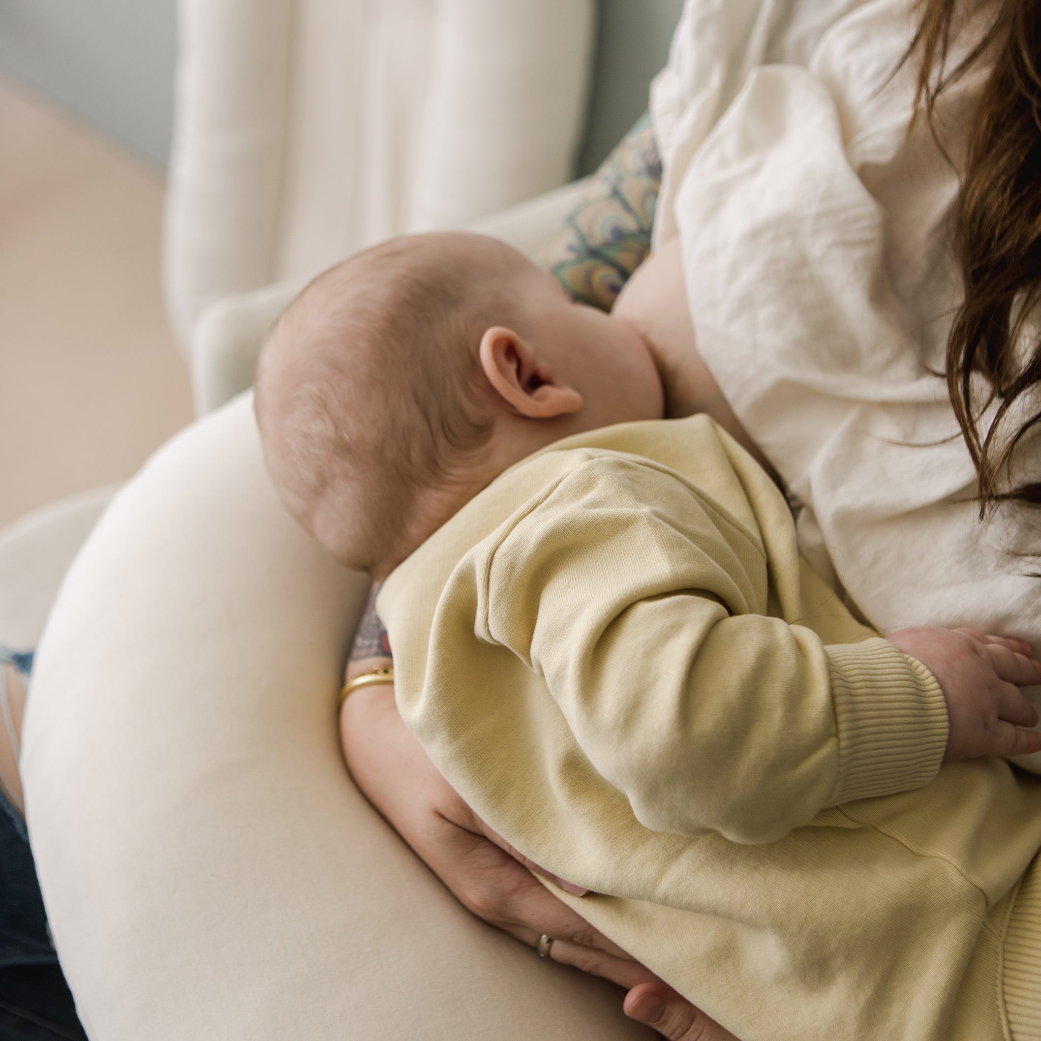 Feeding Support Cover | Natural – Snuggle Me Organic