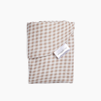 Infant Lounger Muslin Cover | Gingham