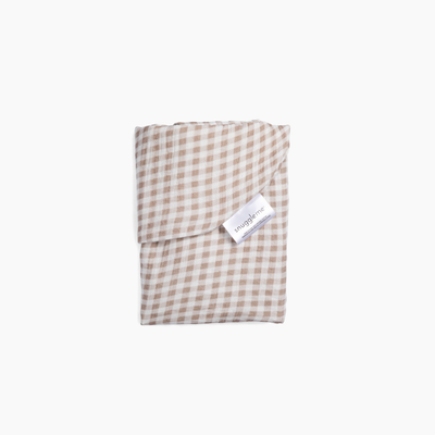 Infant Lounger Muslin Cover | Gingham