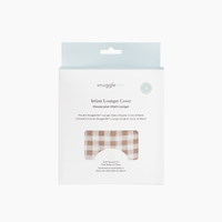 Infant Lounger Muslin Cover | Gingham