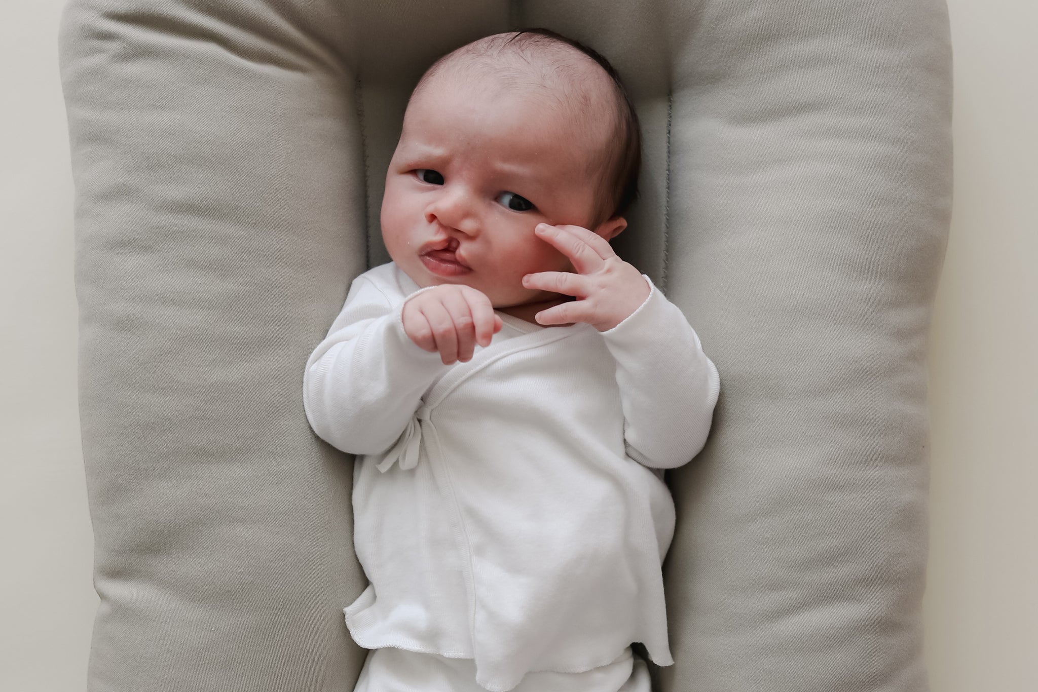 Infant Lounger | Birch – Snuggle Me Organic