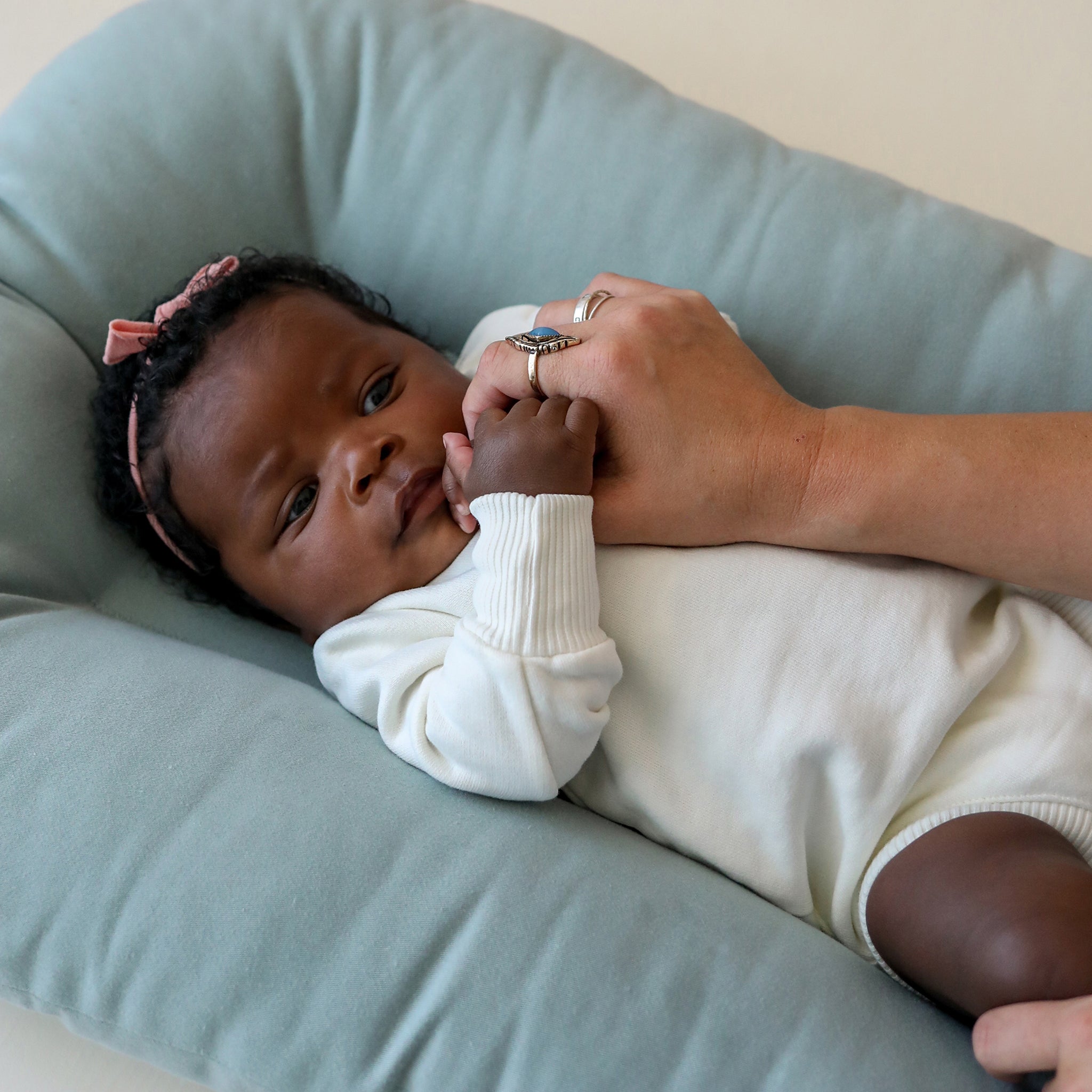 Infant Lounger | Slate – Snuggle Me Organic