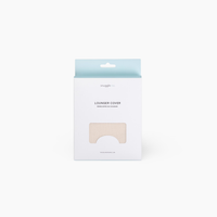 Lounger Curve Muslin Cover | Natural