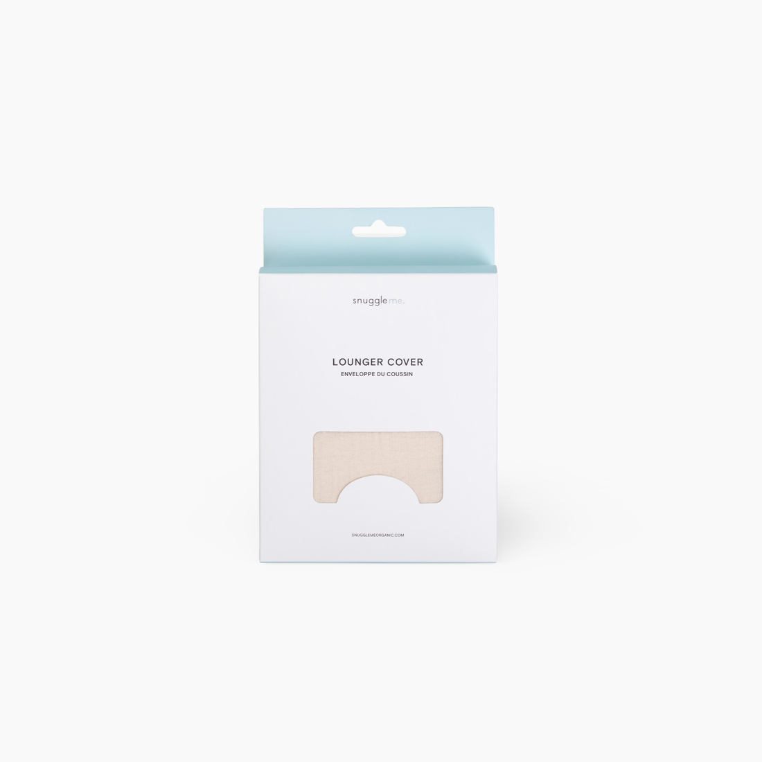 Lounger Curve Muslin Cover | Natural