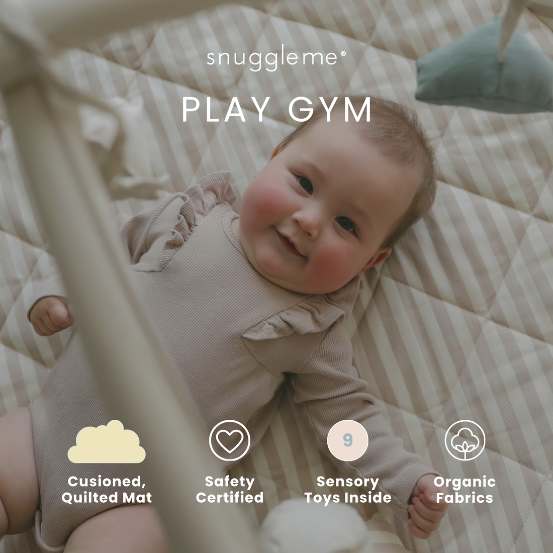 Play Gym | Oat Stripe