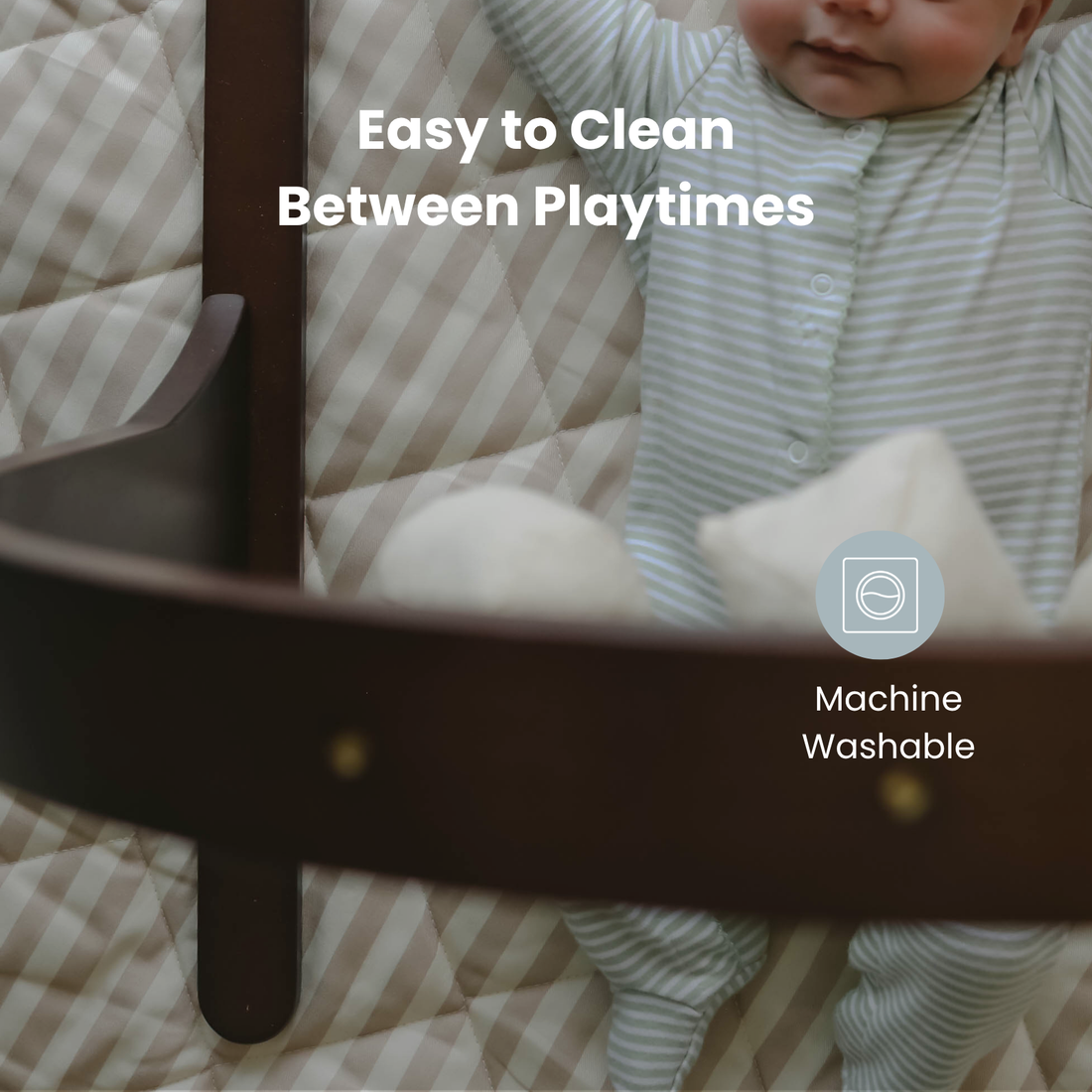 Play Mat | Oat Stripe