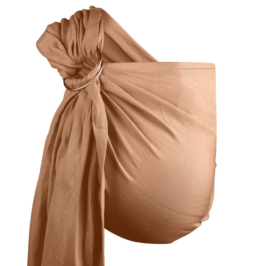 Boba Linen Ring Sling | Rye Brown