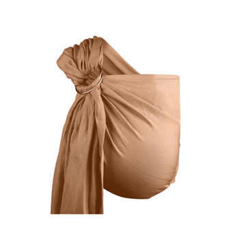 Boba Linen Ring Sling | Rye Brown