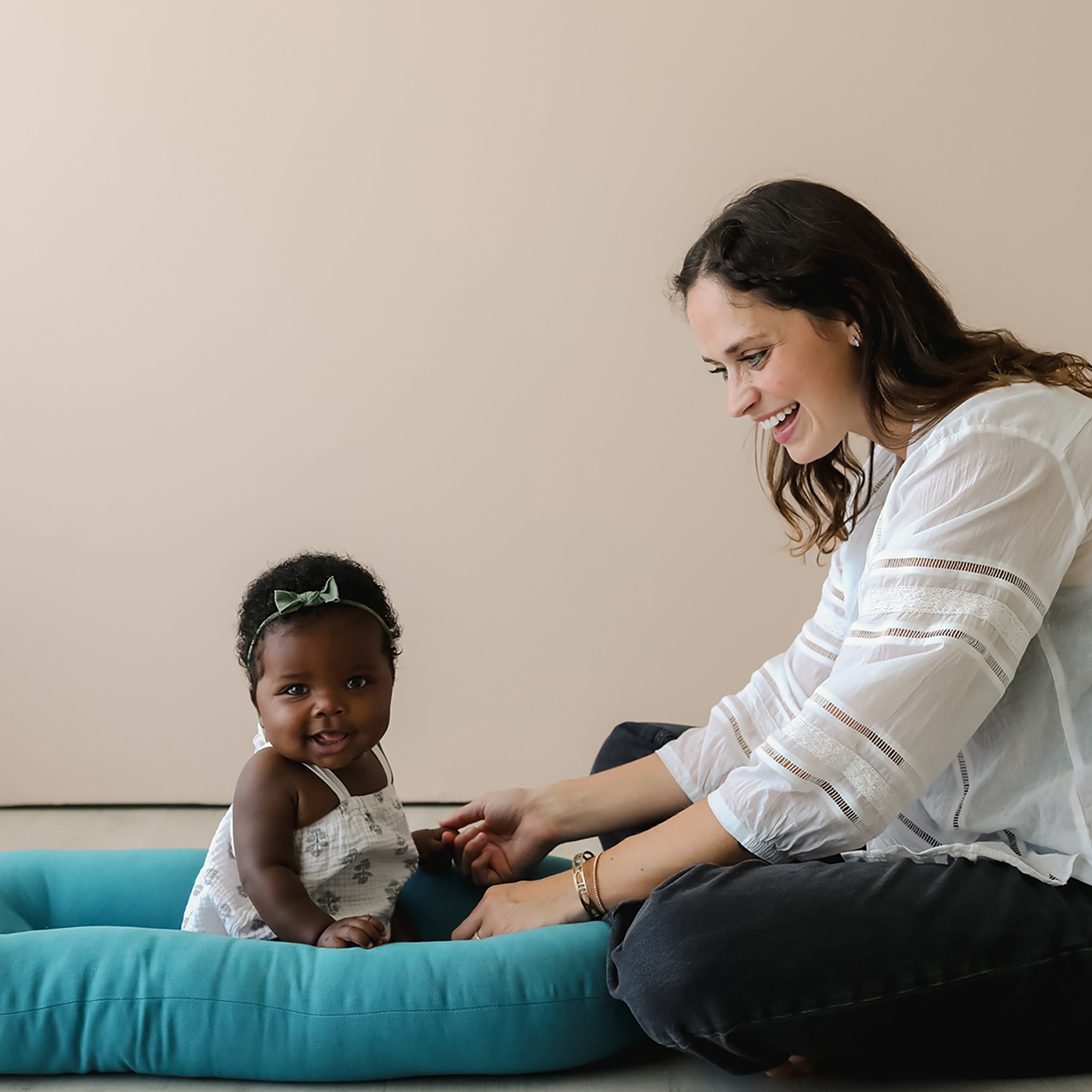 スナグルミー snuggle me Snuggle Me Organic Baby Loungers