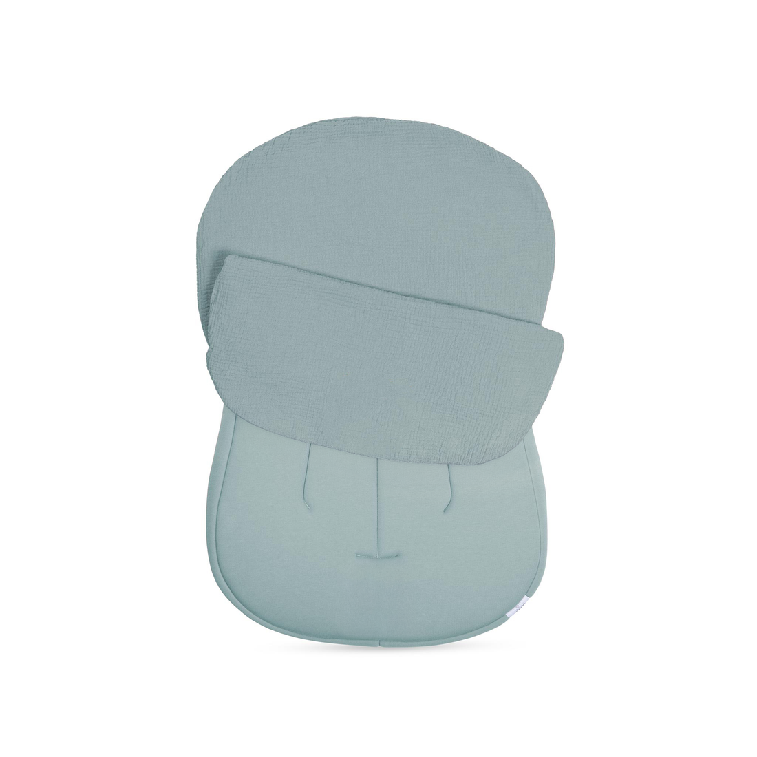 Lounger Curve Muslin Cover | Slate