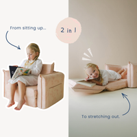 Toddler Chair | Pink Floral