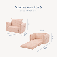 Toddler Chair | Pink Floral