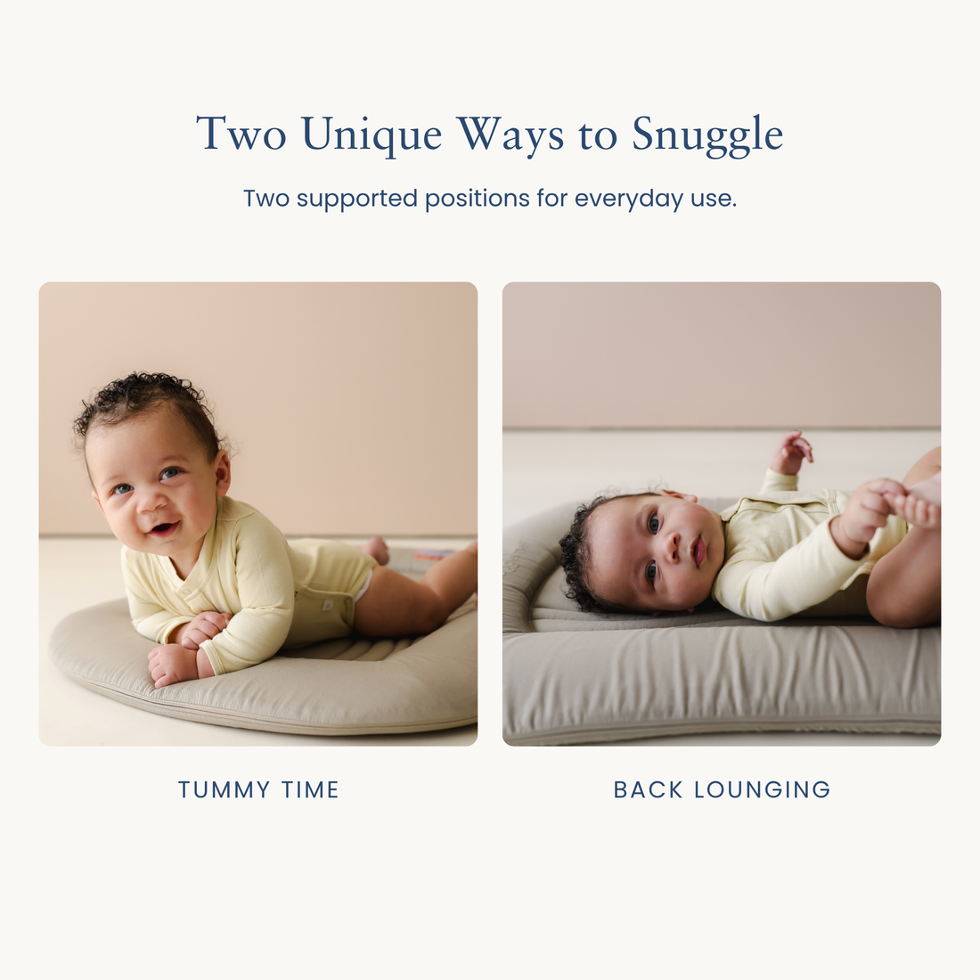 Infant Lounger Wave | Birch