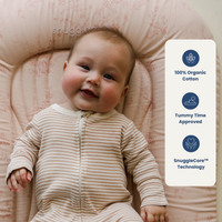 Infant Lounger Wave | Pink Floral
