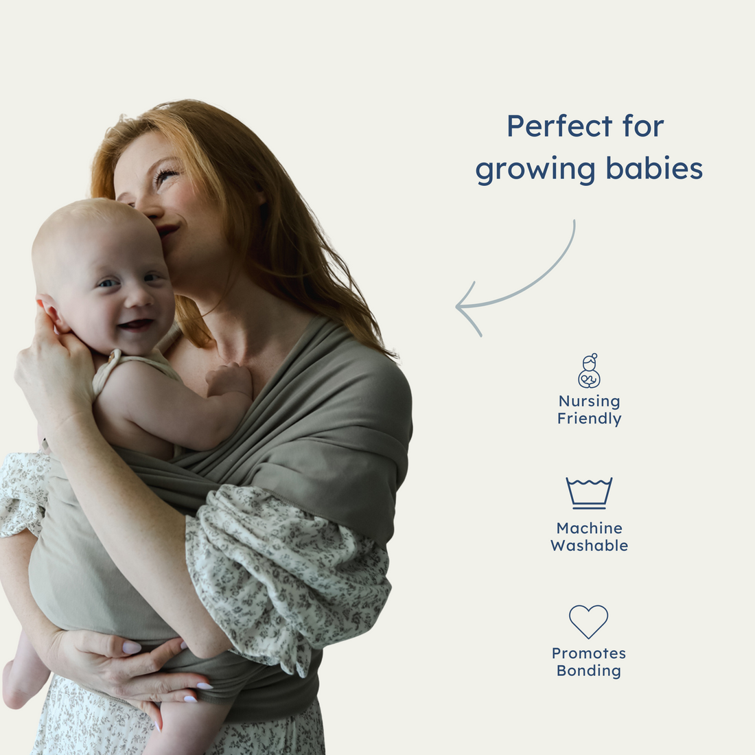 Snuggle Me Baby Wrap | Birch