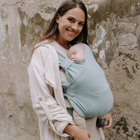 Boba Bliss Baby Wrap Carrier | Sea Mist