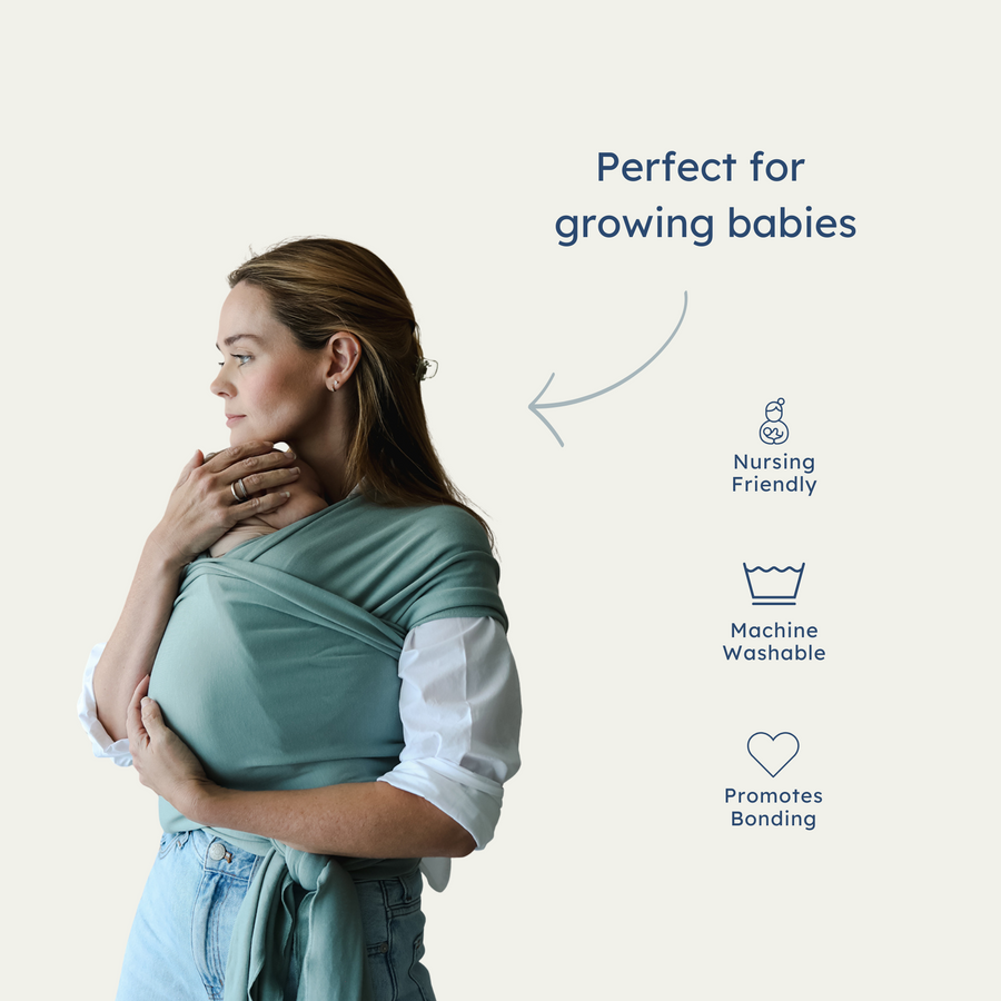 Snuggle Me Baby Wrap | Slate