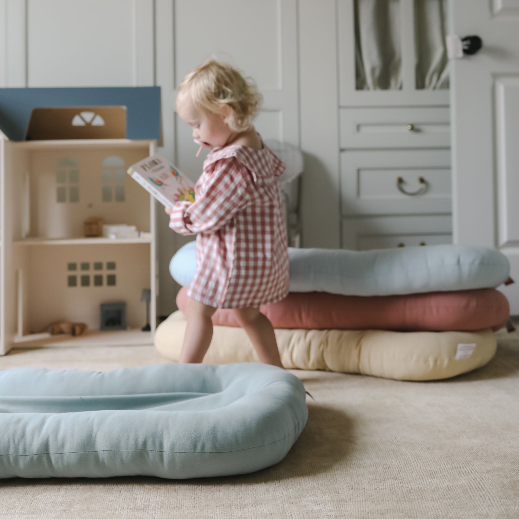 artichokeスナグルミー　Snuggle me organic Snuggle Me Organic Snuggle Me Organic - Infant Lounger