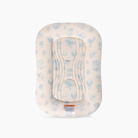 Infant Lounger Wave | Blue Toile
