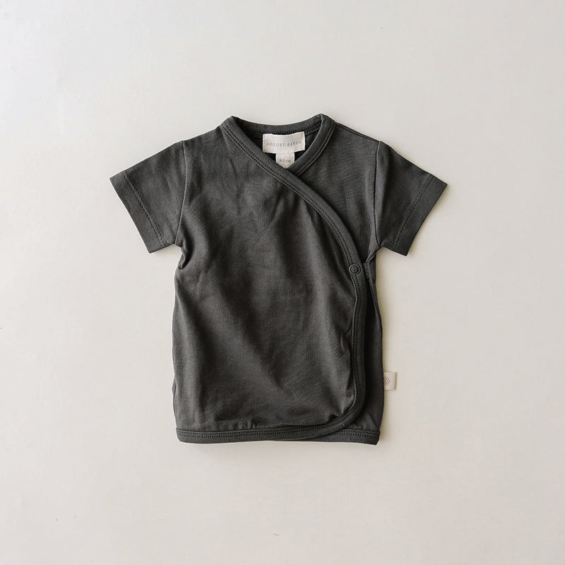 Short Sleeve Wrap Top | Sparrow
